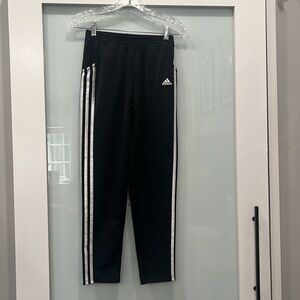 Adidas Black Classic Athletic Joggers, Size 14